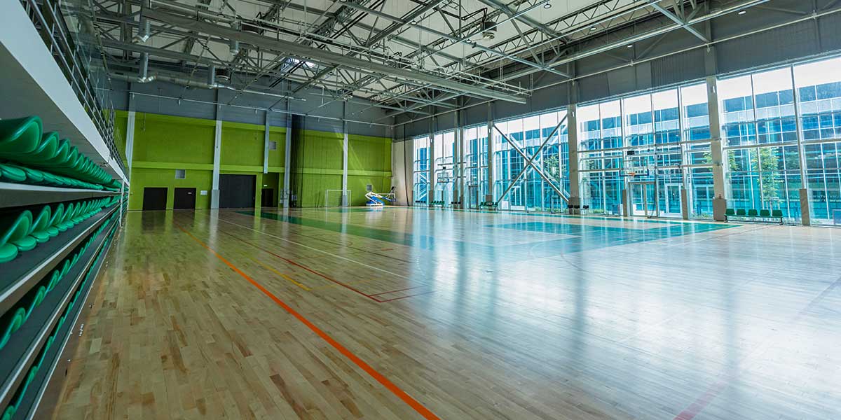 indoor sports facilities flooring