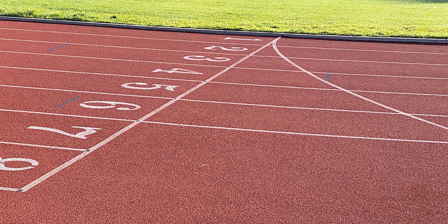 coût de piste de course d'athlétisme