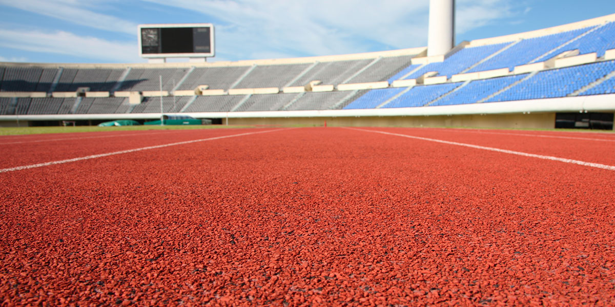 athletic tracks construction