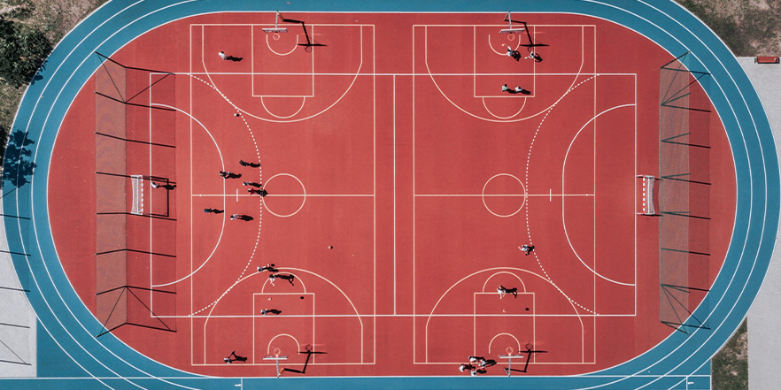 pavimento  para pista multideporte