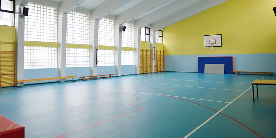 Basketball gym online flooring