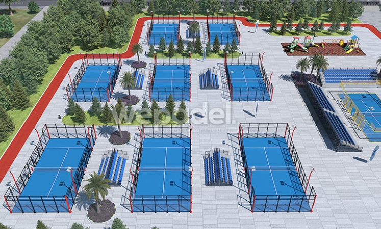 İnşa Ettiğimiz Padel Tenis Kortları