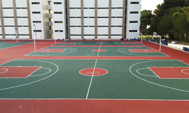 How to build indoor basketball court for Gym home - garage?