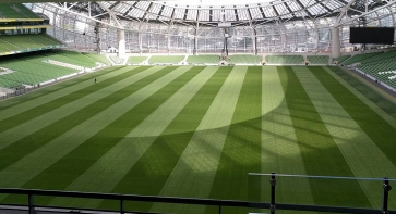 Football Pitch Construction with Hybrid Grass