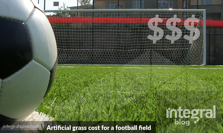 How much does artificial grass cost for football field?