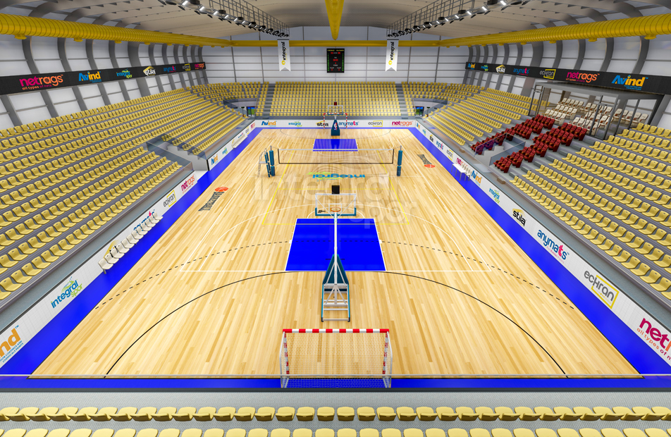 Indoor Sports Halls for 500 People