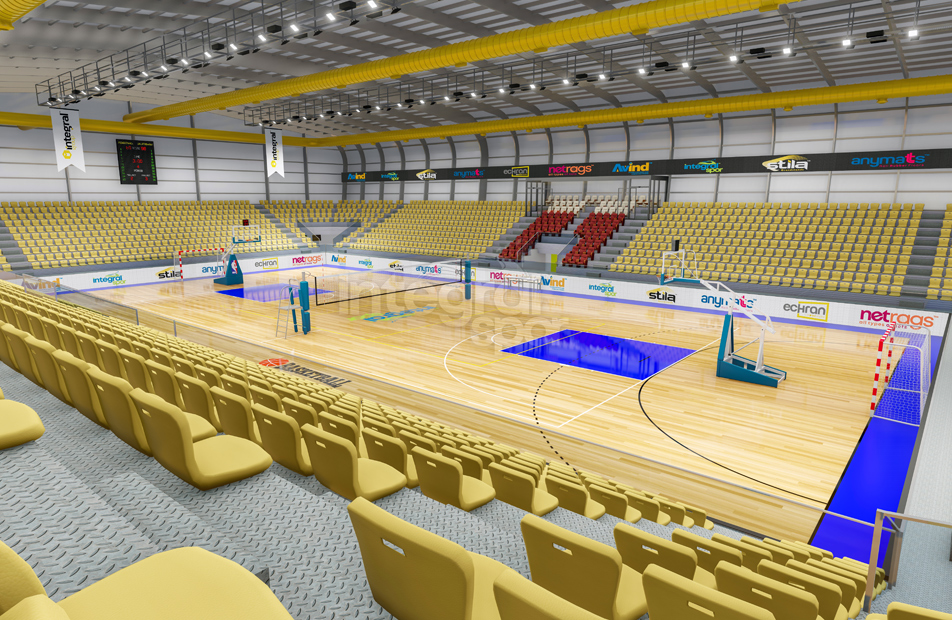 Indoor Sports Halls for 500 People