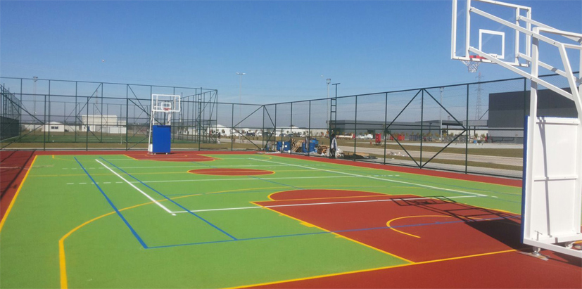 Outdoor Multi-purpose and multi-sport courts - GLOBAL SPORT RESOURCES