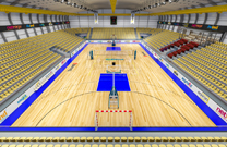 Indoor Sports Halls for 2.000 People