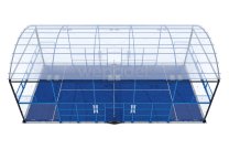 Panoramic Roofed Padel Court