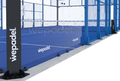 Panoramic Roofed Padel Court - 4