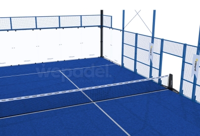 Panoramic Roofed Padel Court - 6