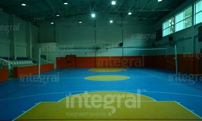 Bursa Metropolitan Municipality Indoor Sports Hall with Polyurethane Flooring