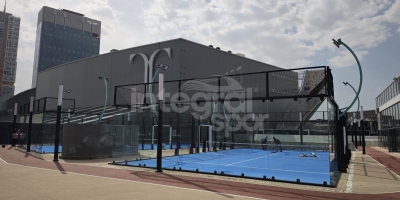 Construction of 3 Panoramic 360° Padel Courts in Uzbekistan