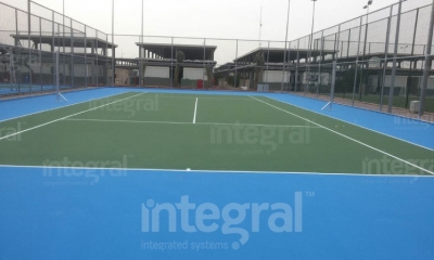 Iraq Basra Acrylic Tennis Court Ground
