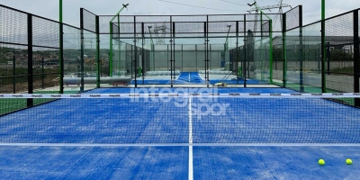 Serbie, Belgrade, Projet de 2 Courts de Padel