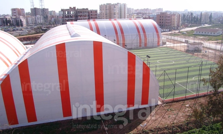 Terrain de football en salle d'Antalya