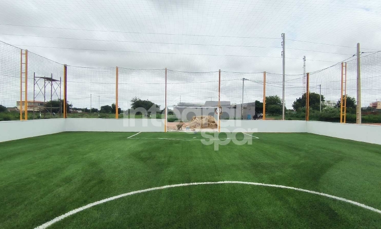 Artificial Turf Modular Fields in Burkina Faso