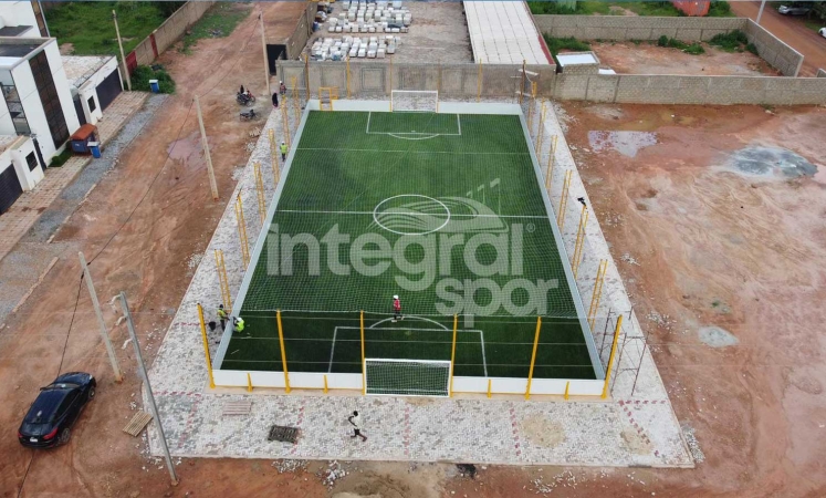 Artificial Turf Modular Fields in Burkina Faso