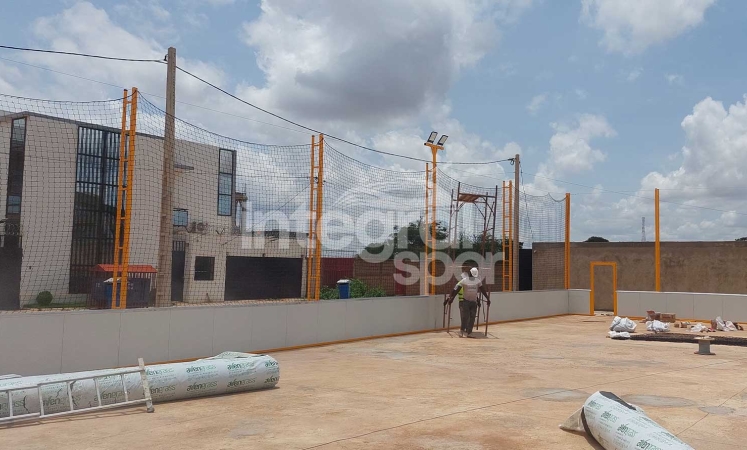 Artificial Turf Modular Fields in Burkina Faso