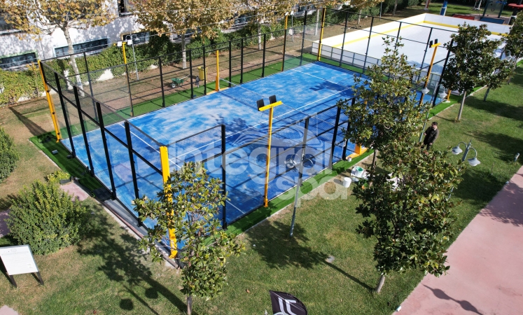 Beylikdüzü Origin Discover Padel Court Construction