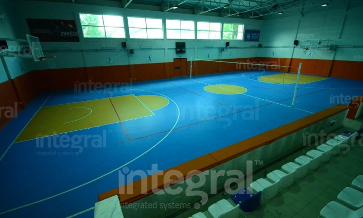 Bursa Metropolitan Municipality Indoor Sports Hall with Polyurethane Flooring