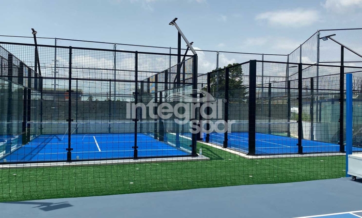 Construcción de 2 Canchas de Padbol en Costa de Marfil