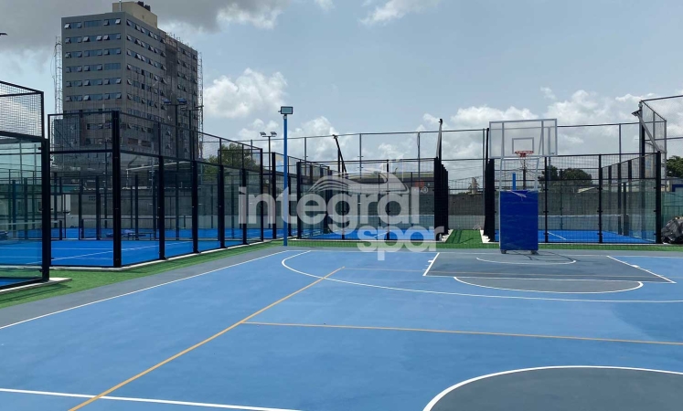 Construcción de 2 Canchas de Padbol en Costa de Marfil