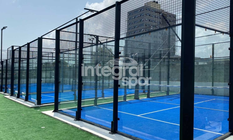 Construcción de 2 Canchas de Padbol en Costa de Marfil