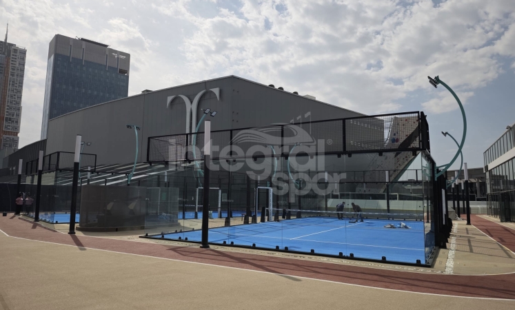 Construction of 3 Panoramic 360° Padel Courts in Uzbekistan