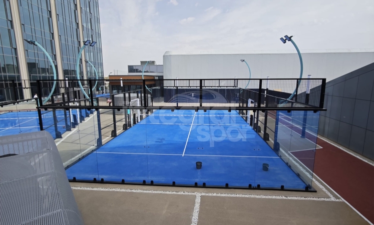 Construction of 3 Panoramic 360° Padel Courts in Uzbekistan