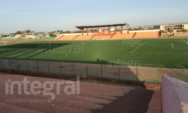 Terrain de football régulier en Éthiopie