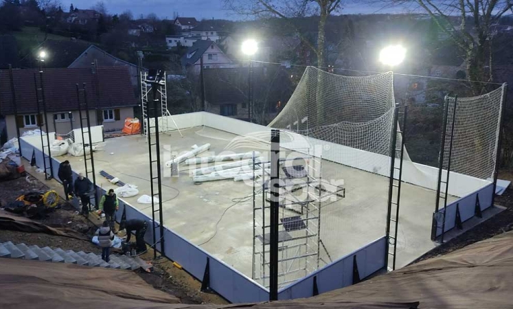 France Turnkey Modular Football Field Project