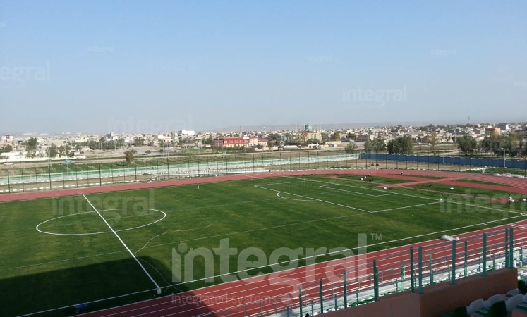Le Stade Suleymaniye Kalar de L'Irak