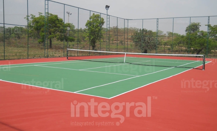Теннисные корты с акриловым покрытием в Нигерии